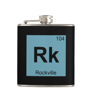 Flasques Rk - Rockville Maryland Chimie Tableau Périodique