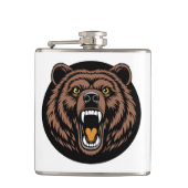 Flasques Roaring Bear Power Emblem (Devant)