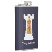 Flasques Roche blanche d'échecs (Droite)