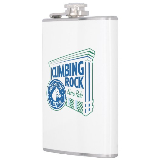 Flasques Roche d'escalade (parodie) (Gauche)