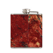Flasques Roche peinte en rouge (Dos)