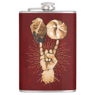 Flasques Rock and Roll Flask