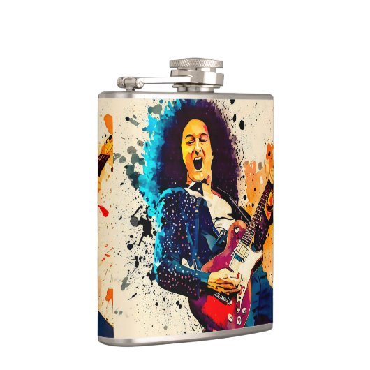 Flasques Rock guitariste cool (Droite)