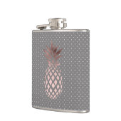 Flasques Rock rose gold pineapple polka doka (Gauche)