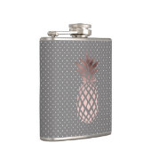 Flasques Rock rose gold pineapple polka doka (Droite)