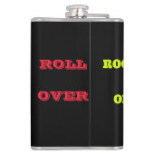 FLASQUES ROCKERS PUNK RÈGLE OKAY DESIGN (Dos)
