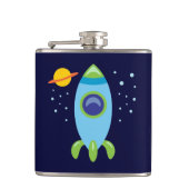 Flasques Rocket Retro (Devant)