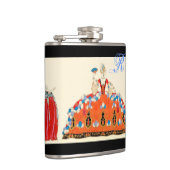 FLASQUES ROCOCO LADY ART DÉCO MODE COSTUME MONOGRAMME (Droite)