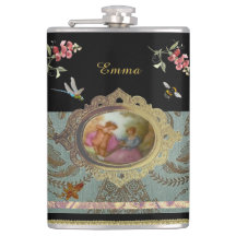 Rococo Magical Garden Flask