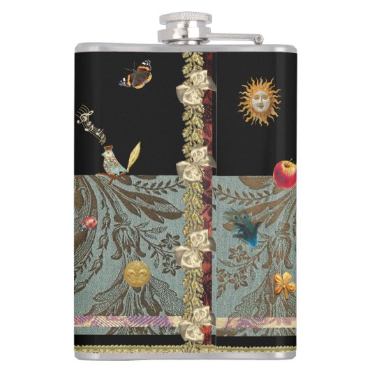 Flasques Rococo Magical Garden Flask (Dos)