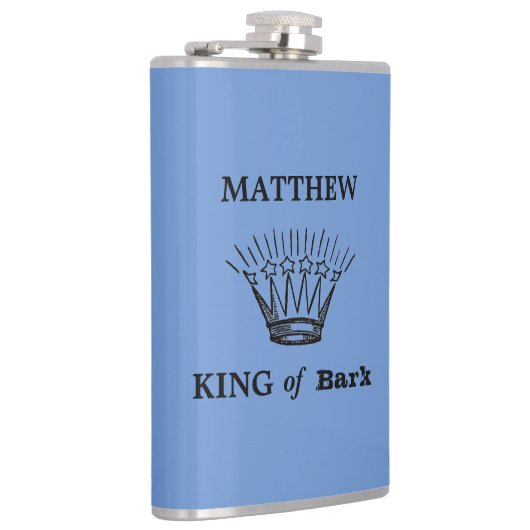 Flasques Roi de l'écorce Funny Bleu (Droite)