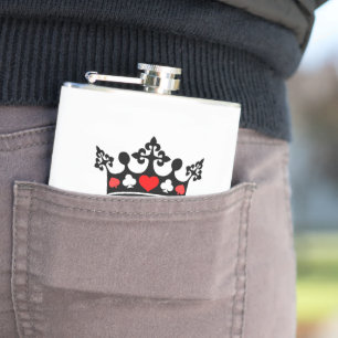 Flasques Roi de tout Crown Poker