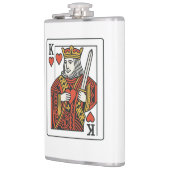 Flasques Roi des Coeurs — Regal Red & Gold (Gauche)