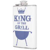 Flasques Roi Du Grill, Bleu (Gauche)
