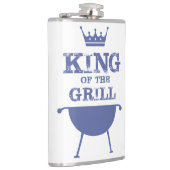 Flasques Roi Du Grill, Bleu (Droite)
