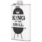 Flasques Roi Du Grill, Couronne Blanche Noire (Gauche)