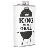 Flasques Roi Du Grill, Couronne Blanche Noire (Droite)