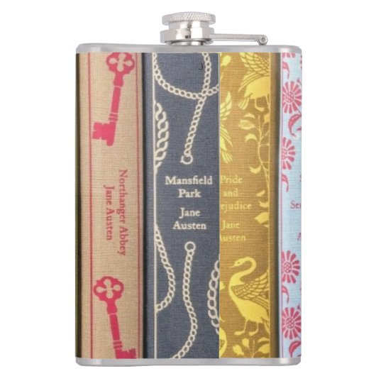 Flasques Roman de Jane Austen (Dos)