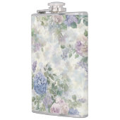 Flasques Romantic Purple Pink Flowers Bridesmaid Gift (Gauche)