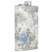 Flasques Romantic Purple Pink Flowers Bridesmaid Gift (Droite)