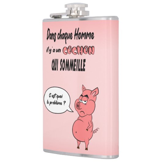 Flasques Ronchon le cochon (Gauche)