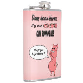 Flasques Ronchon le cochon (Droite)