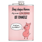 Flasques Ronchon le cochon (Devant)