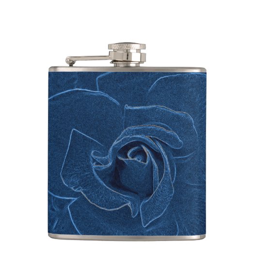 Flasques rose bleu velouté (Devant)