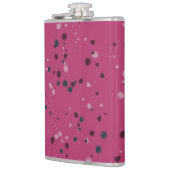Flasques Rose Chaud Avec Confettis (Gauche)