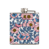 Flasques Rose de chien et papillons (Dos)