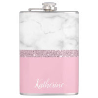 Rose de marbre blanc de parties scintillantes