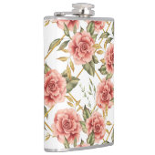 Flasques Rose et feuille (Droite)