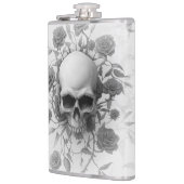 Flasques Rose floral gothique foncé (Gauche)