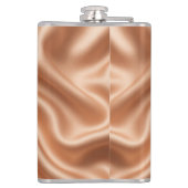 Flasques Rose Gold Satin Soie Motif Abstrait Luxe (Dos)