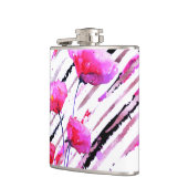 Flasques *~* Rose or blanc rose lavande Motif (Gauche)