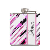 Flasques *~* Rose or blanc rose lavande Motif (Dos)