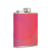 Flasques rose, orange, moderne, simple, cool, art tendance (Droite)