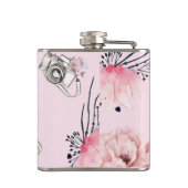 Flasques Rose personnalisé Pastel (Dos)