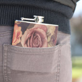 Flasques Rose Vintage