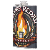 Flasques #rosegoldvinylflaskVinylWrappedFlask (Gauche)