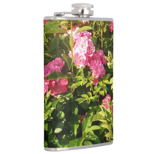 Flasques Roses roses en fleur (Droite)