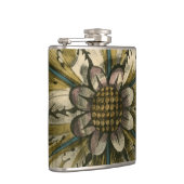 Flasques Rosette décorative Demask sur Arrière - plan gris (Droite)