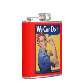 Flasques Rosie le Riveter : Une femme forte pour l'autonomi (Droite)