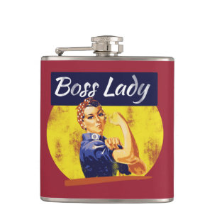 Flasques Rosie Riveter Boss Lady