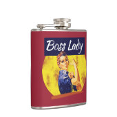 Flasques Rosie Riveter Boss Lady (Droite)