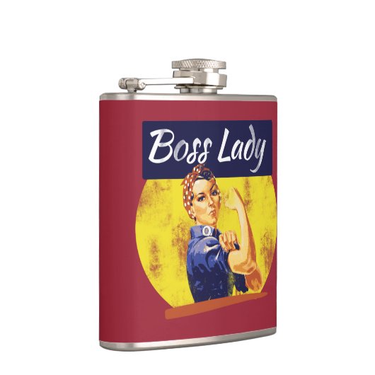 Flasques Rosie Riveter Boss Lady (Droite)