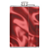 Flasques Rouge Passion Romantique Faux Satin Mariage (Dos)
