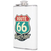 Flasques Route 66 Vintage Construite Pour Durer (Gauche)