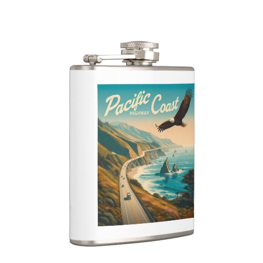 Flasques Route du Pacifique Aigle (Droite)