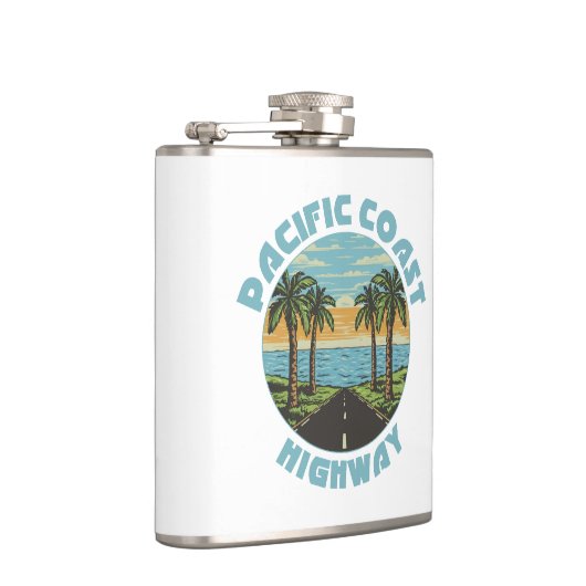 Flasques Route du Pacifique Palm Trees (Droite)